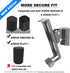 Wall Mount Bracket for SONOS ONE/SONOS ONE SL/SONOS Play 1 Speaker (Swivel and Tilt,Compatible with Both SONOS ONE/ONE SL/SONOS Play 1, Black Sing...