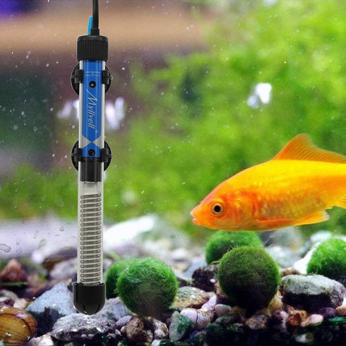 Mylivell Aquarium Heater Adjustable Submersible Fish Tank Heater Small Aquarium Heater Mini Fish Betta Turtle Tank Heater Thermostat 200W for 40-6...