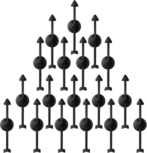 50 Packs Arrow Spinners Black Arrow Game Spinner Board Game Spinner Plastic Arrow Spinner Arrow Toys for Party School Classroom Home Using Board S...