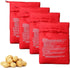 4PCS Reusable Microwave Potato Cooker Bags, Red, Fiber Cloth, Drawstring Closure, Perfect for Baked, Mashed, or Fries in 4 Minutes...