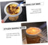 2 Pcs Milk Tea Baking Rings Tea Cup Gasket Coffee Mug Metal Baking Ring Tea Cup Accessories Baking Cup Rim Covers Milk Cup Ring Handheld Stainless...