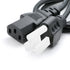Angoily 100Pcs Plug Outlet Cover 3 Prong Proof Electrical Protect Safety Caps Plastic Socket Covers Power Plug Boots Dust Jacket Protector for Hom...