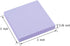 ZCZN Light Purple Sticky Notes, 3 x 3 in, 100 Sheets/Pad, 4 Pads/Pack...