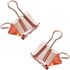 Large Rose Gold Binder Clips 1.6 inch 24 pcs, Capacity 0.66 Inch 41 mm fold clips, Large Binder Clips, Paper Binder Clips, Large Paper Clips, Offi...