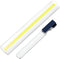 MAGDEPO 2X Bar Magnifying Ruler 6" with Guiding Line & Mini Line Magnifier with Clip for Reading Small Prints, Bible, Books, Newspaper, Documents,...