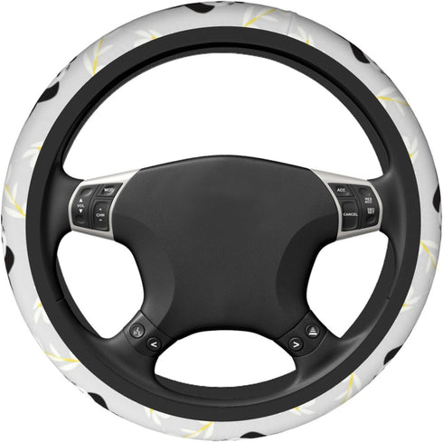 Cute Pandas Steering Wheel Cover for Women Girls Car Accessories Universal 15 Inch Auto Steering Wheel Protector Breathable Non Slip...