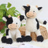 Cow Stuffed Animal Cute Cow Plush Doll Toy 9 inch Gift for Girls Boys Christmas (cow sitting)...