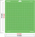 WORKLION 12x12 Cutting Mat for Cricut: (Standard adhesive, 3 Mats) Cricut Explore One/Air/Air 2/Maker Standard Adhesive Sticky Green Quilting Cric...