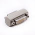 Arnorin DVI Coupler Female to Female Gender Changer Bulkhead Mount Adapter(Beige Nickel Plated) 2 Pack...