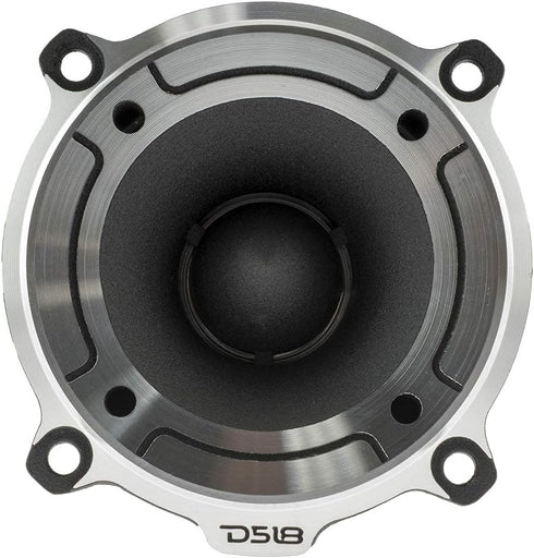 DS18 PRO-TW120 Super Bullet Tweeter in Silver 3" Aluminum Frame and Diaphragm 240W Max 120W RMS 4 Ohms Built in Crossover - PRO Tweeters are The B...