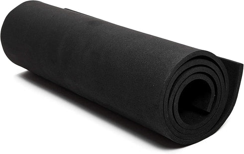 Bright Creations EVA Foam 6mm Roll for Costumes, High Density Sheet for Crafting, Cosplay Supplies, Black Foam for Armor and DIY Cosplay, 14 x 39 ...