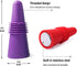 Wine Stoppers Beverage Bottle Sealer Soft Silicone Wine Bottle Stoppers Corks with Grip Top for Keeping Wine Champagne Fresh, 8 Pack...