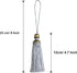 2 Pack Tassel Key Tassel with Loops, Handmade Tassel Craft, DIY Accessories for Home Decoration...