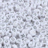 Song Xi 1200pcs Silver Letter Beads Bracelets White Round Acrylic Alphabet Beads 4x7mm White and Silver Letter Beads for Jewelry Making Crafts Chr...