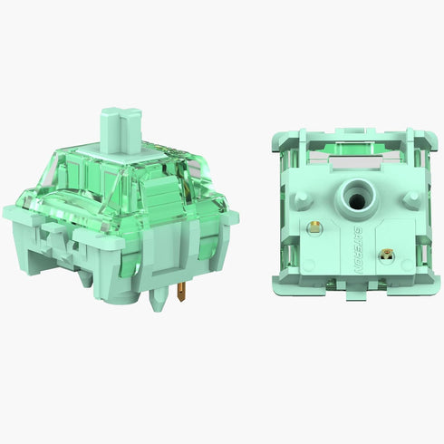 kutethy Gateron Cap Anniversary Keyboard Switches 5 Pins Blue Green Pre-lubed Compatible for Gaming MX Mechanical Keyboard (36 PCS)...