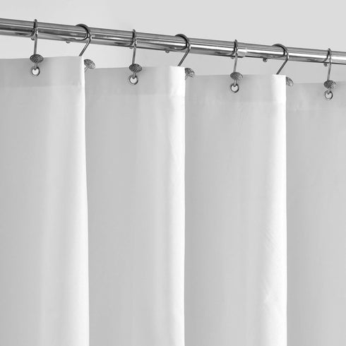 ALYVIA SPRING Waterproof Fabric Shower Curtain Liner with 3 Magnets - Soft & Light-Weight, Hotel Quality & Machine Washable - Standard Size 70x72,...