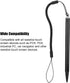 Resistive Touch Pen, Universal Screen Touch Painting Pen with Spring Rope Stylus Pen for POS, PDA, Mobile Phones, Industrial PC, Car Navigatior, 3...