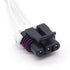 13585316 Fuel Tank Pressure Sensor Connector Wiring Harnesses 3 Wire Compatible with 1997-2009 Chevy 1996-2008 GMC Repalces PT2646, PT2782, 153059...