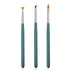 3pcs Ombre Nail Brush Nail Paint Pen for Lace Line Gradient Color Ombre Brush for Gel Nails Manicure Pen Nail Art Brushes Nail Design Brushes Acry...