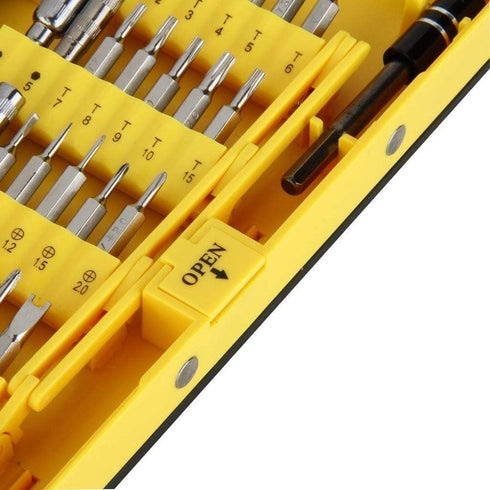 MMOBIEL Repair Tool Kit Multipurpose - 38 Pcs Magnetic Screwdriver Set Compatible with iPhone, iPad, MacBook, Samsung, Laptop, PC, Tablet, Playsta...