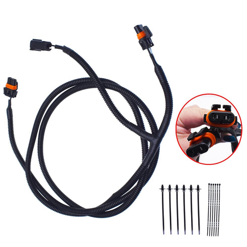 labwork Fog Light Wiring Harness 56045501AC Replacement for 2002-2008 1500 2500 3500...