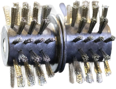 BetterDay 2 Replaceable Stainless Steel Brush Heads for Betterday's Electric Grill Brush(Silver-brush head)...