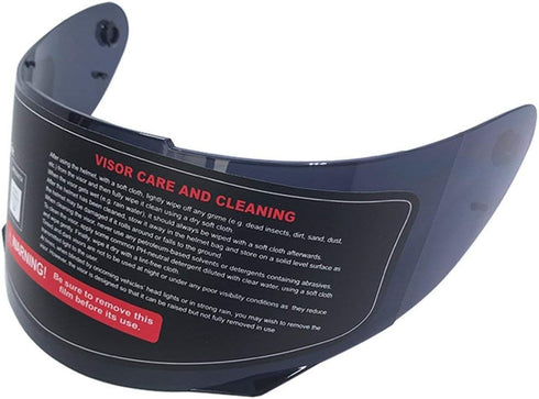 ILM Black Visor for Full Face Motorcycle Street Bike Helmet DOT (Visor, Black)...