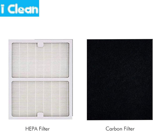 I clean Replacement Idylis Filter A?2 Packs Filters Fit for Idylis - IAP-10-100, IAP-10-150, AC-2119, Model # IAF-H-100A...