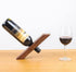 Wine Rack Countertop Wine Bottle Holder Wooden Rustic Wine Stand Tabletop Wine Holder Adult Creative Decoration Accessories Perfect for Home Decor...
