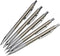 5Pcs Stainless Steel Mechanical Pencil HB Black Pencil Writing Supplies Sketch Drawing Automatic Pencil Stationey for Students...