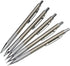 5Pcs Stainless Steel Mechanical Pencil HB Black Pencil Writing Supplies Sketch Drawing Automatic Pencil Stationey for Students...