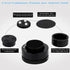 Preffair SP3918 Black Turntable Isolation Feet HiFi Fever Speaker Shock Absorber Pads Anti-Vibration Spikes with Ceramic Bead Nail for Audio Ampli...