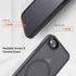 for iPhone SE 2022/iPhone SE 2020/iPhone 8 Magnetic Case, Built in Magnets Compatible with MagSafe, Translucent Matte Hard PC Back Cover for iPhon...