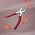 MIG Welding Pliers 8'' Multifunction Carbon Steel Welpers with Insulated Handle, Drop Forged Long Nose Pliers Wire Cutting Pliers Welding Tools fo...
