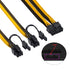 Chenyang 12Pin to ATX Dual 8Pin & 6Pin Splitter GPU Graphics Card Modular Cable for 3080 3090 AX850 AX750 AX650 Card...