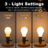 3 Way Lamp Socket Replacement, E26 Threaded Base, Turn Knob for Low-Medium-High Light Settings, Lamp Parts for Table and Floor Lamps Repair, Light...