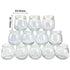 Baby Food Storage Containers,12 Baby Food Containers with Lids,4 oz Glass Baby Food Jars,Small Snack Containers for Toddlers,Thickened Baby Food S...