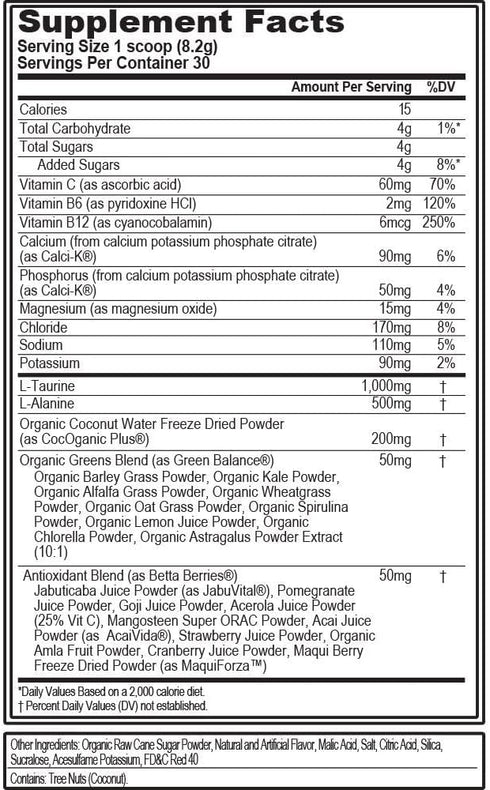 Evlution Nutrition HYDRAMINO Complete Hydration Multiplier, All 6 Electrolytes, Vitamin C & B, Fluid Boosting Aminos, Coconut Water, Endurance, Re...