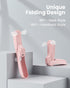 Koonie Portable Handheld Fan, Foldable Mini Hand Held Fan for Travel, Small Pocket Fan for Women, Battery Operated Fan with 8 Working Hours for In...