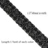 19 Colors Tulle Elastic Stretch Lace Trim Floral Pattern Lace Ribbon for Garment,Crafts and Gift Wrapping (1.57 inches Wide, 19 Yards)...