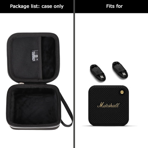Hard Case for Marshall Willen Portable Bluetooth Speaker, Protective Carrying Storage Bag...