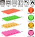 Chocolate Molds Gummy Molds Silicone - Candy Mold and Silicone Ice Cube Tray Nonstick Including Hearts, Stars, Shells...