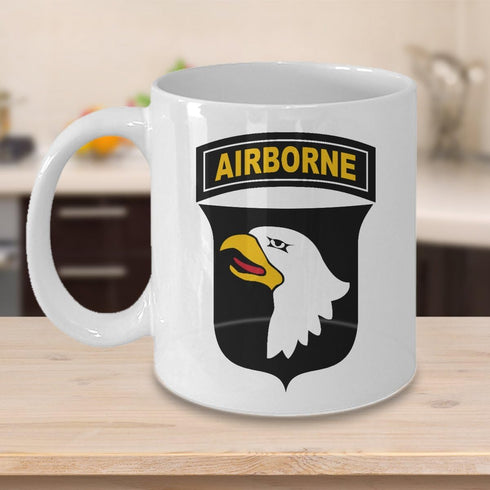 101st Airborne Coffee Mug - US Army Coffee Mug - Both Sides...