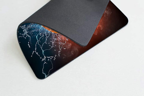 Water and Fire Balls Marble Mouse pad Customized Mousepad Non-Slip Rubber Base Mouse Pads for Computers Laptop Office Desk Accessories Mouse pad...