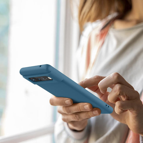 Silicone Phone Case Compatible with Google Pixel 6, Soft Protective Smart Phone Case for Women Men, Durable Anti-Scratch Shockproof Phone Cover Da...