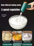 Mini Hand Mixer, Household Cordless Electric Hand Mixer,USB Rechargable Handheld Egg Beater with 2 Detachable Stir Whisks with 3 Speed Modes for K...