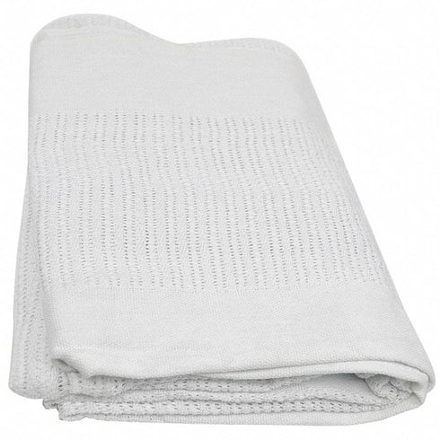 R&R Value - X51000 Thermal Blanket Leno Weave, Twin Size, 2.5 lb, White, AX51000...
