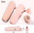 Makeup Brush Holder, Waterproof Silicone Cosmetic Container Brushes Set Protective Storage Case for Travel - Convenient Closure No Zipper, Portabl...