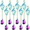Falytemow Music Note Design Spoons 304 Stainless Steel Creative Cute Teaspoons for Coffee Tea Dessert Drink Mixing Milkshake Spoon Tableware Set o...