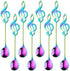 Falytemow Music Note Design Spoons 304 Stainless Steel Creative Cute Teaspoons for Coffee Tea Dessert Drink Mixing Milkshake Spoon Tableware Set o...